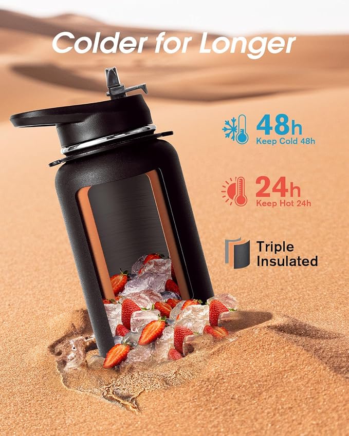 Coolflask 40 oz Water Bottle - Image 3