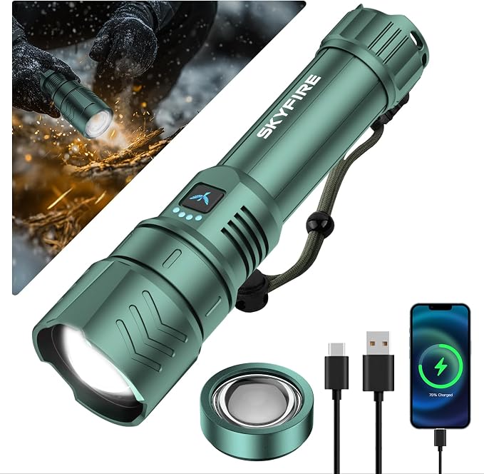 SKYFIRE LED Flashlights High Lumens - Image 9