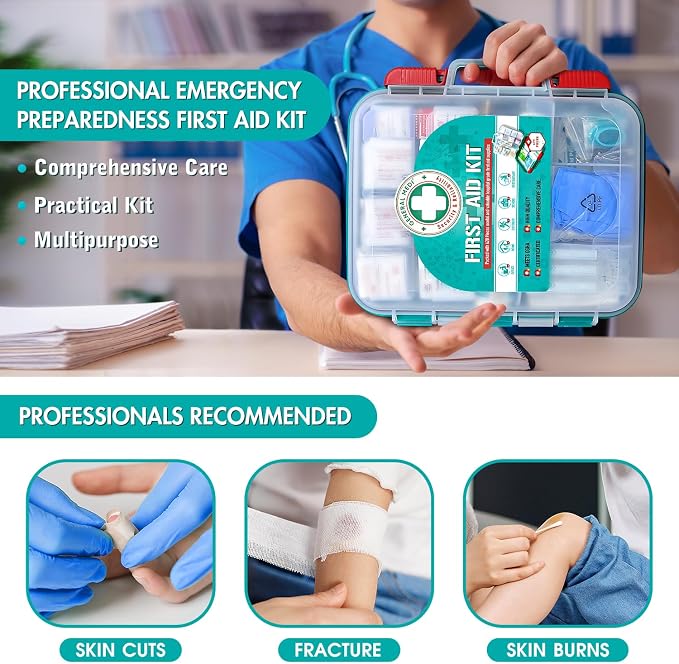 General Medi 420 Pieces Professional First Aid Kit - Image 5