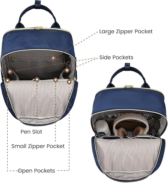 LOVEVOOK Laptop Backpack for Women 15.6 Inch Laptop Bag - Image 4