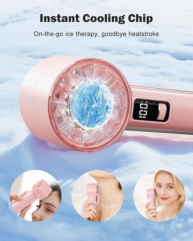AMACOOL Handheld Fan with Ice Cooler, Mothers Day Gifts - Image 2