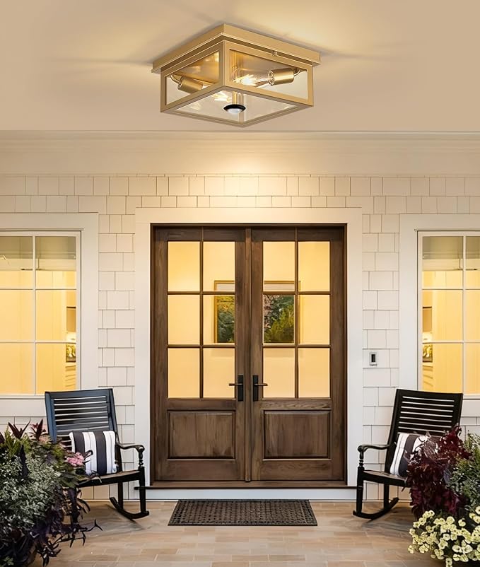 Lynnoland Motion Sensor Outdoor Ceiling Light - Image 5
