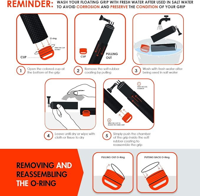 Waterproof Floating Hand Grip Compatible - Image 9