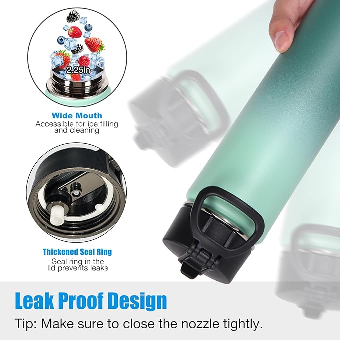 Volhoply 24 Ounce Insulated Water Bottle - Image 4