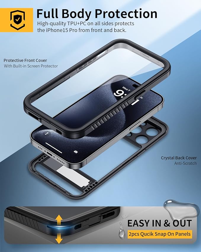 Lanhiem for iPhone 15 Pro Case - Image 3