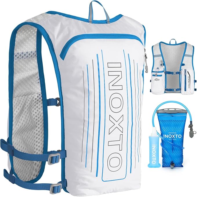 INOXTO Running Hydration Vest Backpack, Lightweight Insulated Pack by INOXTO