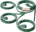13 FT End to End 1 to 3 Splitter Outdoor Extension Cord by PlugSaf