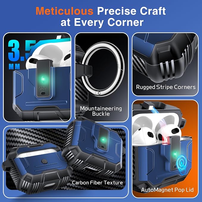 Armoured Heavy Duty for AirPods 3rd Generation Case - Image 4