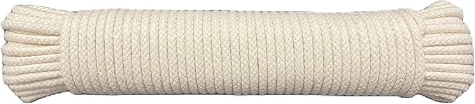 #7 7/32" x 100 ft Scottie Cotton Clothesline - Image 3