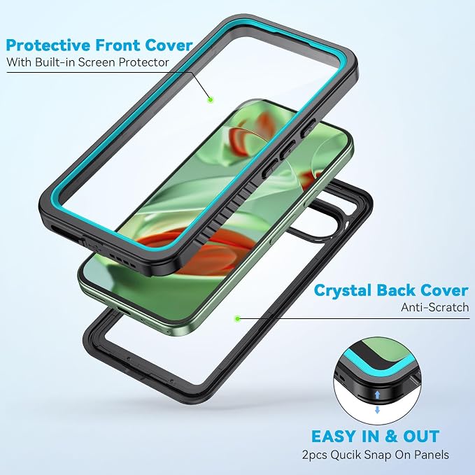 Lanhiem Pixel 9 Pro XL Case, IP68 Waterproof Dustproof Case - Image 4