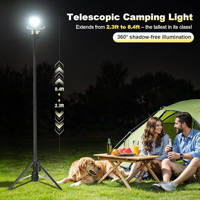 SYLSTAR 360° Rechargeable Work Light - Image 2