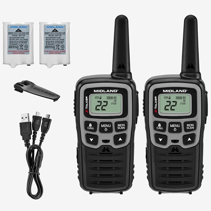 Midland - T51SLV X-Talker Spotting and Recovery Walkie -Talkie Long Range - FRS - Image 7