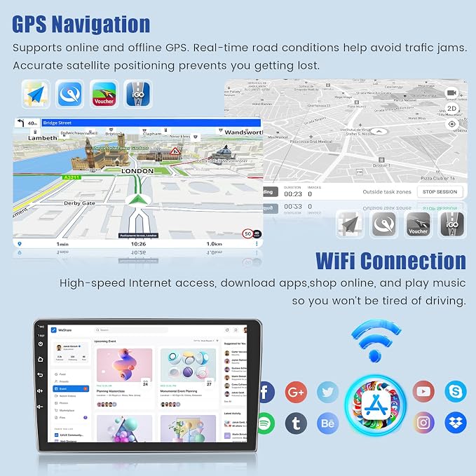 Android 15 Car Radio for Jeep Compass Patriot 2010-2016 - Image 4