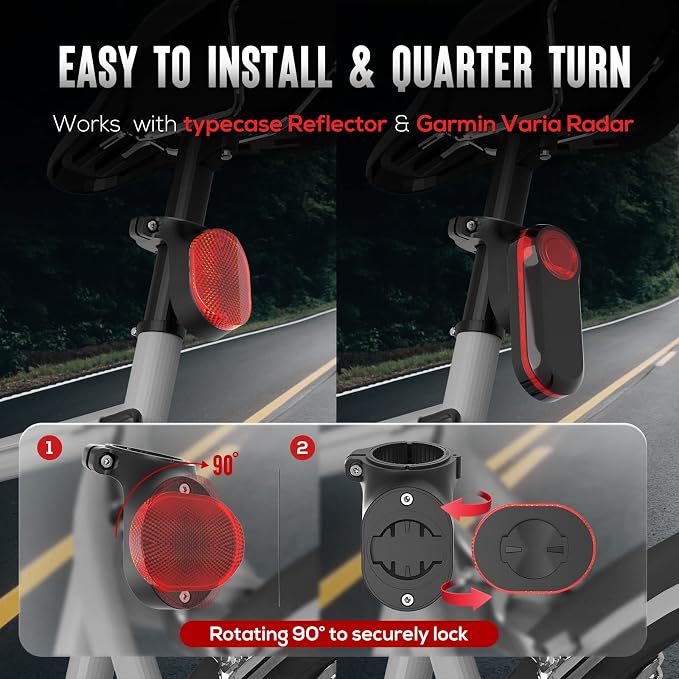 Airtag Bike Mount, Hidden Bicycle Seatpost Mount Compatible - Image 3