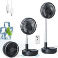 Portable Oscillating Rechargeable Fan, Battery Operated by Primelove