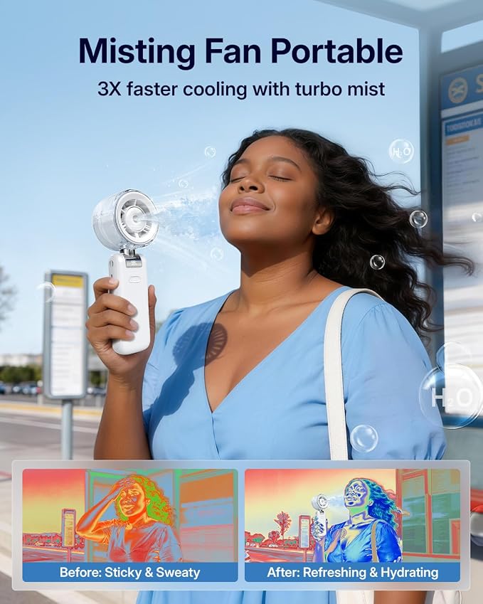 Misting Fan Portable - Image 2
