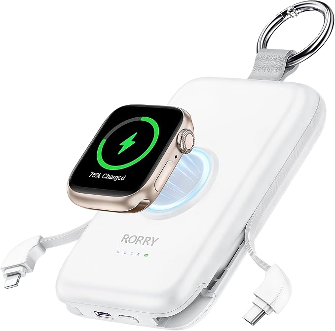 RORRY Portable Charger, 10000mAh PD 20W Fast Charging Portable Charger Power by RORRY