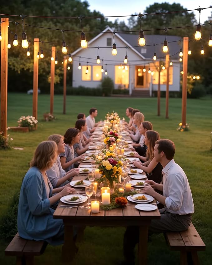 BRIMAX 2W 100FT Outdoor String Lights Commercial Grade - Image 7