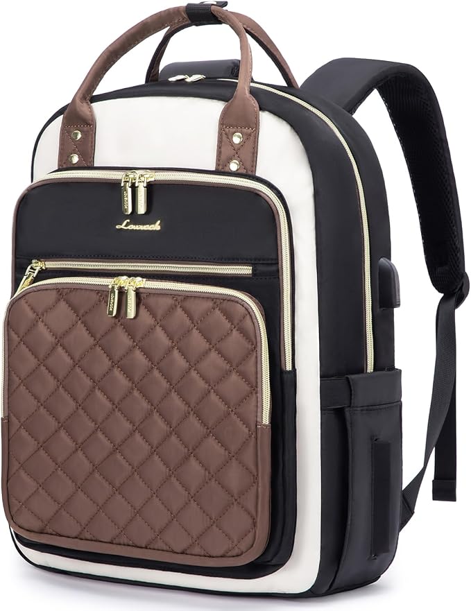 LOVEVOOK Laptop Backpack Purse for Women, 15.6" Laptop Bag for Travel by LOVEVOOK