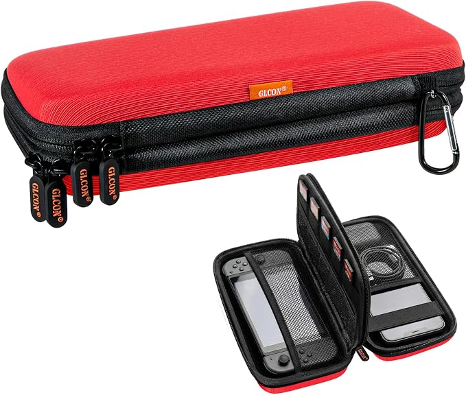 Double-Layer Hard Carrying Case Electronics Organizer by GLCON