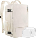 Sinaliy Travel Backpack for Women, Expandable 40L Carry on Flight Approved by Sinaliy