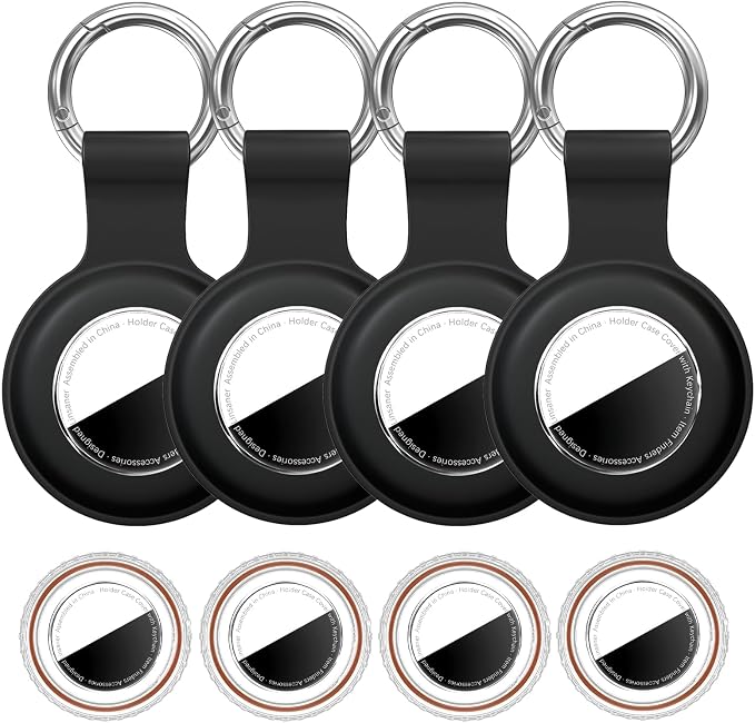 Linsaner Waterproof for AirTag 2nd Gen & 1st Gen Holder Case for Air Tags by Linsaner