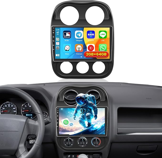 5Ghz WiFi Android Car Radio for Jeep Compass Patriot 2010 2011 2012 2013 2014 by INEFALA
