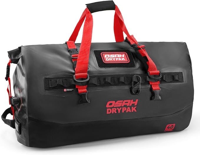 OSAH DRYPAK Waterproof Duffel Bag 25L/40L/60L – Heavy-Duty Motorcycle Tail Bag by OSAHDRYPAK