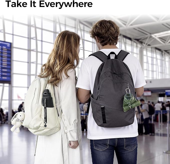 TakeToday Collapsible Water Bottles 32oz, Foldable Travel Bottle, TSA-Approved - Image 9