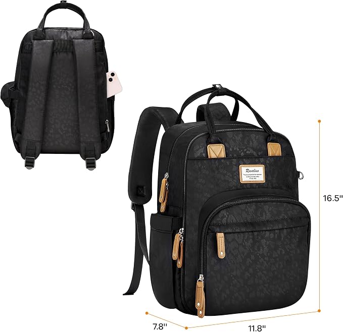 RUVALINO Diaper Bag Backpack-Multifunction Baby Travel Bag - Image 8