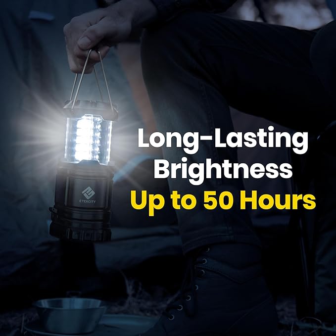 Etekcity Camping Lanterns for Power Outages 4 Pack, Flashlight for Camping - Image 5
