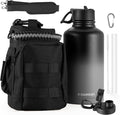 KXIAOCHEN Insulated Water Bottle, Stainless Steel Water Bottle, 2 Lids by KXIAOCHEN