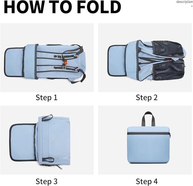 35L Lightweight Packable Backpack – Durable Foldable Daypack - Image 7