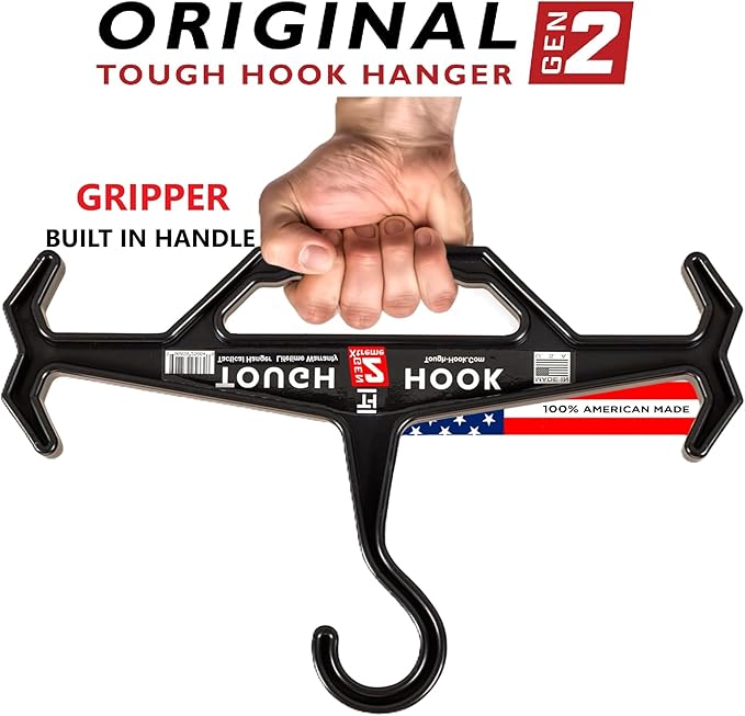 Tough Hook Original Heavy Duty Hangers – The Superhero of Hangers USA-Made - Image 4