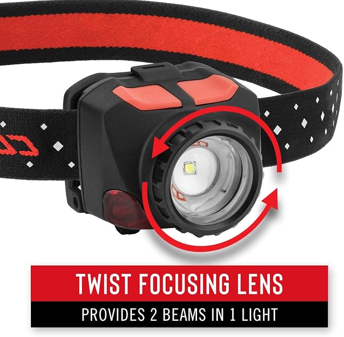 Coast FL84 575 Lumen Dual Color Focusing LED Headlamp 2-Pack - Image 2
