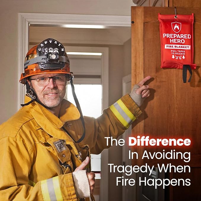 Prepared Hero Emergency Fire Blanket XL - Image 2