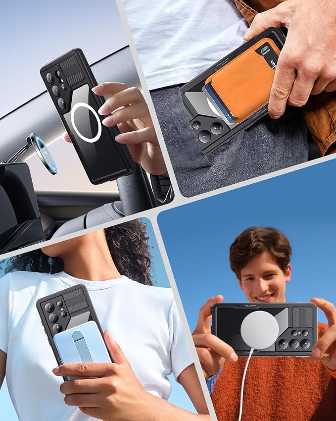 NINKI for Samsung Galaxy S26 Ultra Case Waterproof Magnetic - Image 3