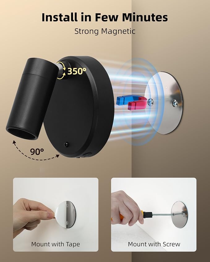 EZVALO Spotlights Indoor with Remote, 5500mAh Rechargeable Picture Lights - Image 6