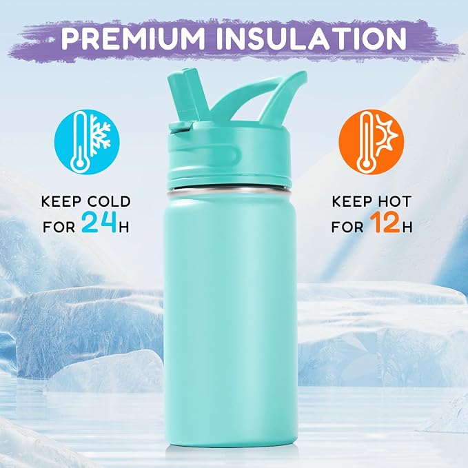 Fijinhom 12oz Kids Water Bottle - Image 5