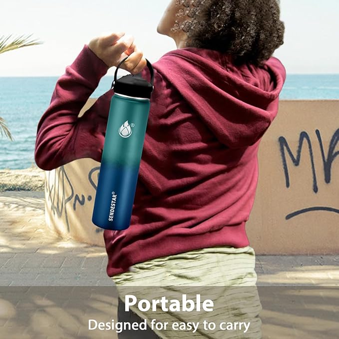Insulated Water Bottle 32 oz - Image 6