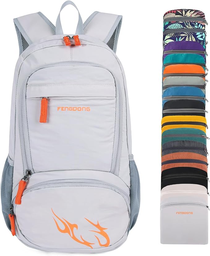 FENGDONG 35L Lightweight Foldable Waterproof Packable Travel Small Hiking by FENGDONG