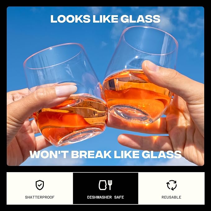 GOVINO Unbreakable Plastic Wine Glasses - Image 3