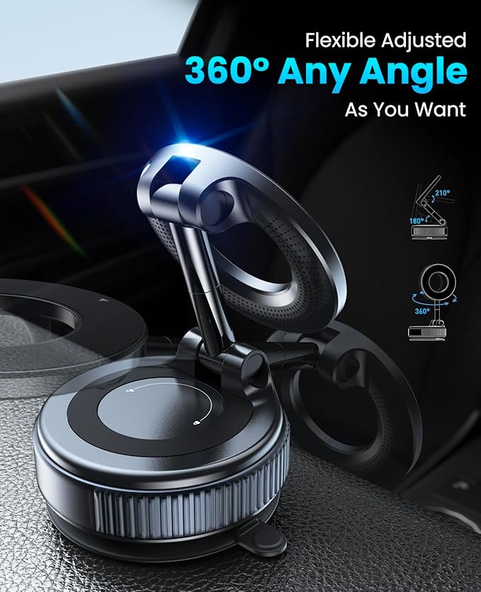 Jononser Magnetic Suction Cup Phone Mount - Image 5