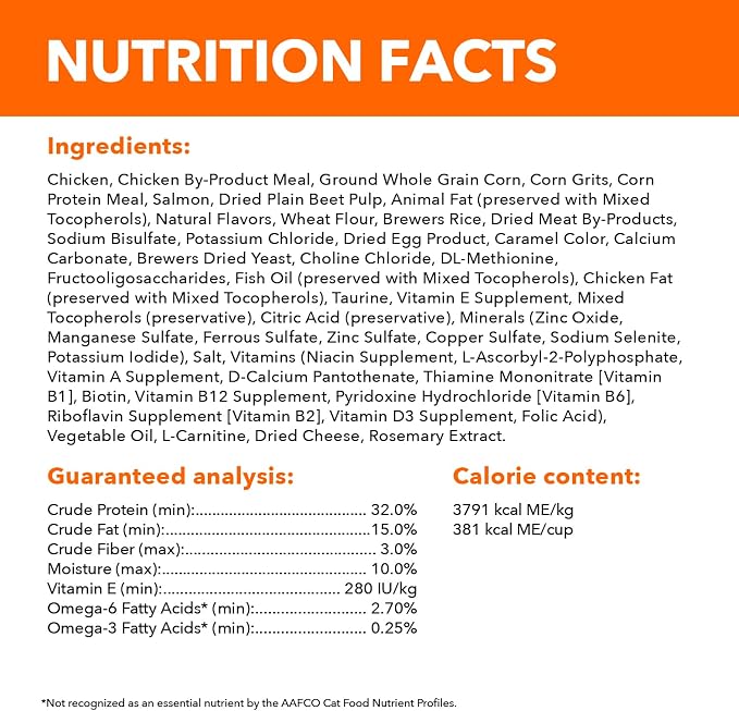 IAMS Healthy Enjoyment Dry Cat Food Chicken & Salmon Recipe, Cat Food Dry Recipe - Image 6