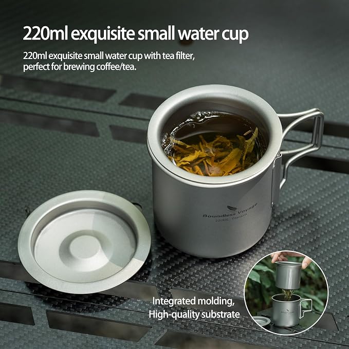 iBasingo 220ml Titanium Cup - Image 4