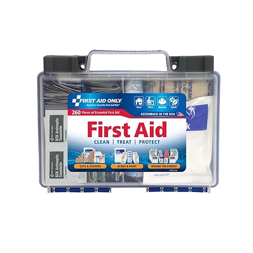 First Aid Only 91248 OSHA-Compliant First Aid Kit, All-Purpose 50-Person by FirstAidOnly