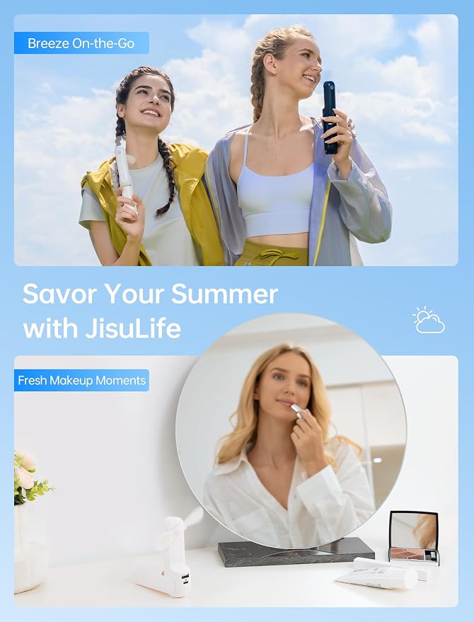 JISULIFE 3 IN 1 Handheld Mini Fan - Image 6