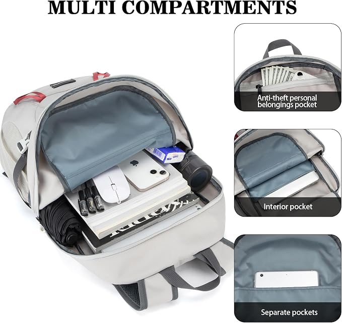 BAGPARKK Hiking Backpack, Large 35L Travel Backpacks - Image 2