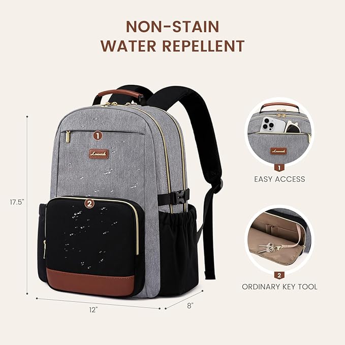 LOVEVOOK Laptop Backpack for Women - Image 4