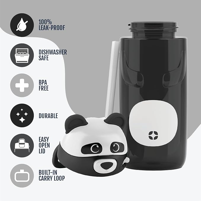 Ello Ellies 16oz Plastic Kids Water Bottle - Image 4